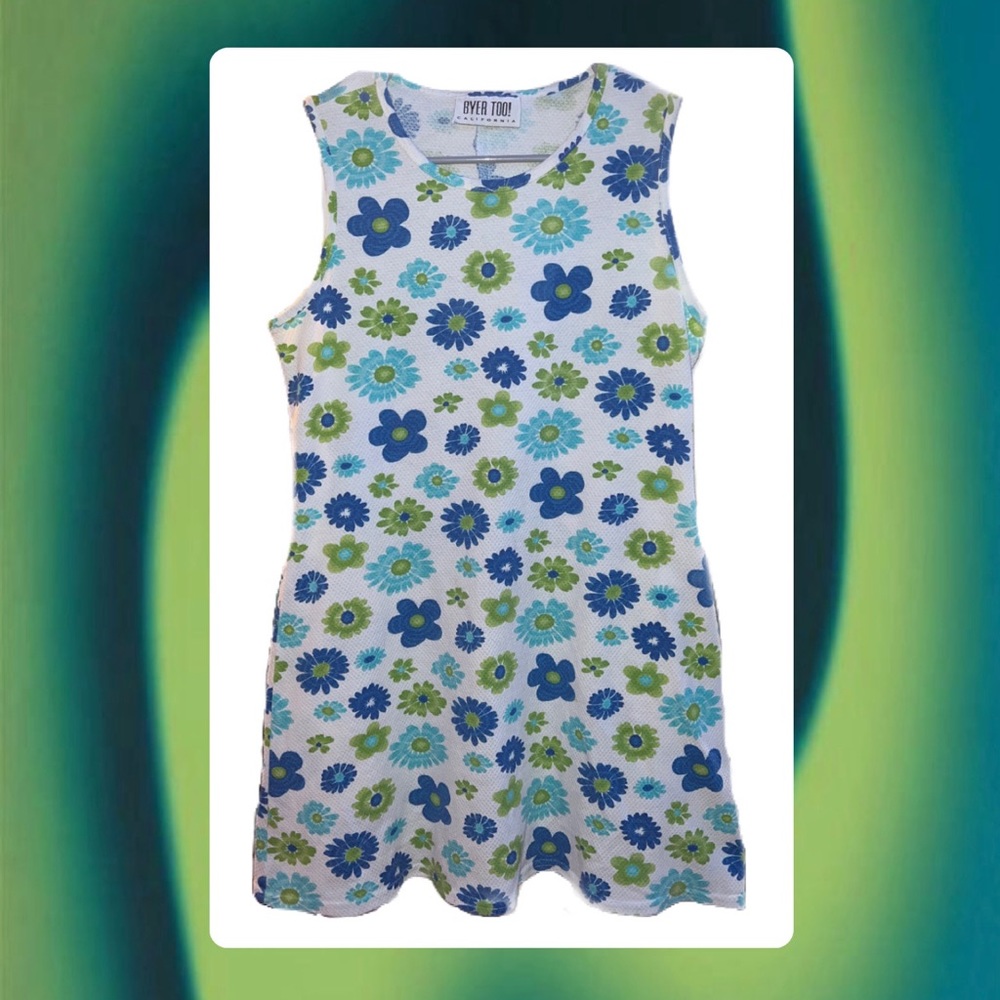 WOMENS VINTAGE MINI DRESS